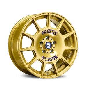 SPARCO | Terra 16x7 ET45 - Race Gold Blue Lettering