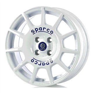 SPARCO | Terra 16x7 ET45 - White Blue Lettering