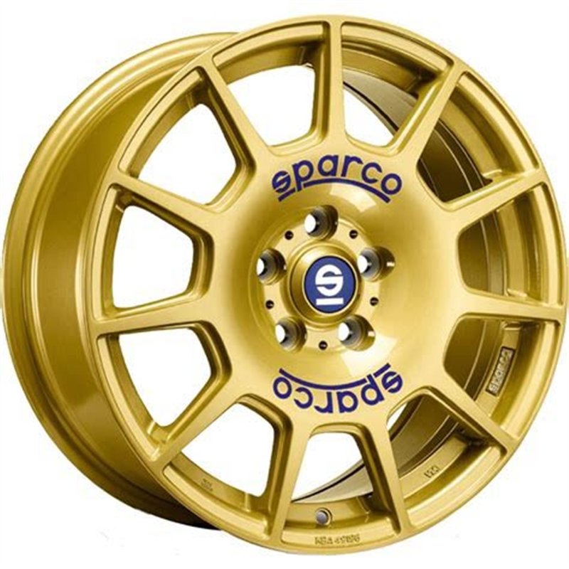 SPARCO | Terra 17x7.5 ET48 - Gold Black Lettering