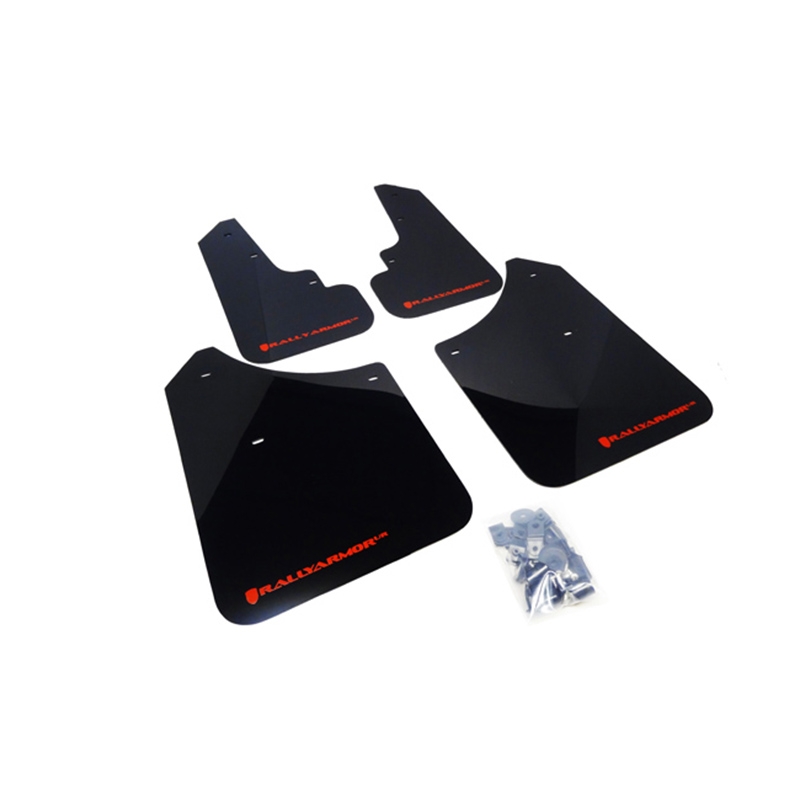 RallyArmor | UR Mud Flap Red Logo - Forester 03-08