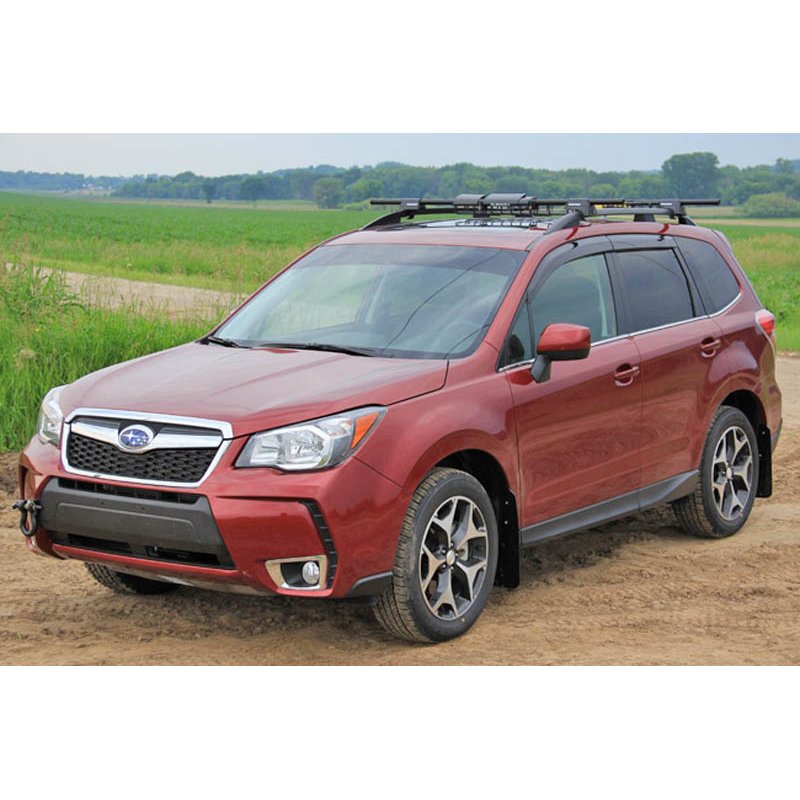 RallyArmor | Mud Flaps Red Logo - Forester 2014-2018