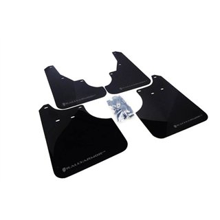 RallyArmor | UR Mud Flap Grey Logo - Forester 09-13