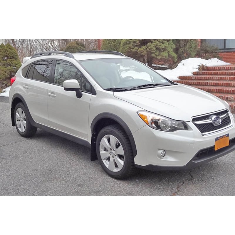 RallyArmor | Mud Flap White logo - Crosstrek XV 2013-2017
