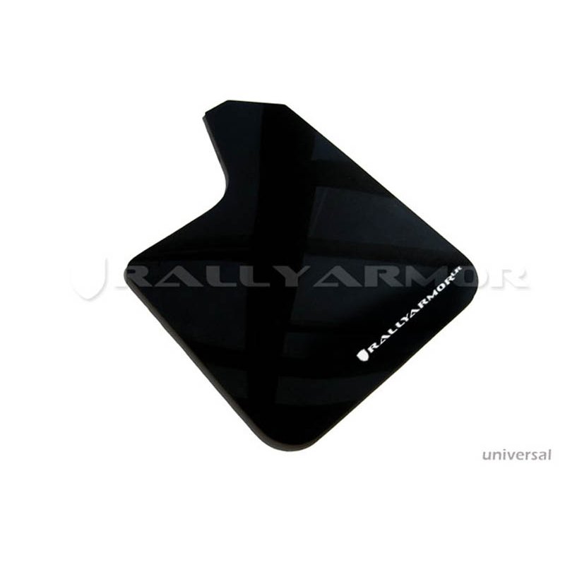 RallyArmor | UR Mud flap White logo - Universal 