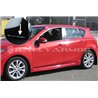 RallyArmor | Mud flap White logo - Mazda3 / Mazdaspeed3 2010-2013