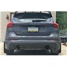 RallyArmor | Mud Flaps Light Blue Logo - Focus 2012-2018