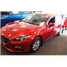 RallyArmor | Red Mud flap White logo - Mazda3 2014-2018