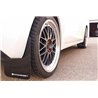RallyArmor | Red Mud flap White logo - Mazda3 2014-2018