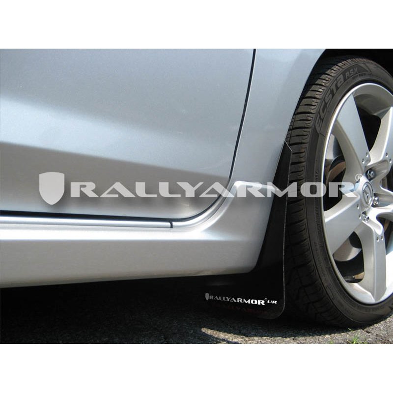RallyArmor | Mud flap White logo -Mazda3 04-09 / Mazdaspeed3 07-09