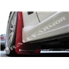 RallyArmor | Red UR Mud flap White logo - EVO X 2008-2015