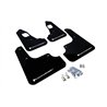 RallyArmor | Mud flap White logo - EVO X 2008-2015