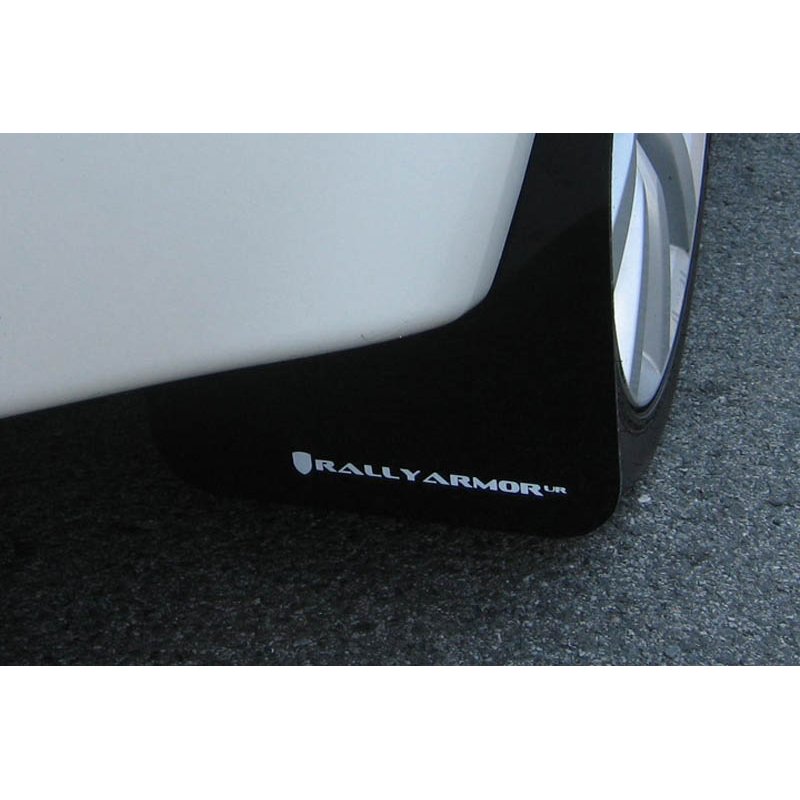 RallyArmor | Mud flap White logo - EVO X 2008-2015