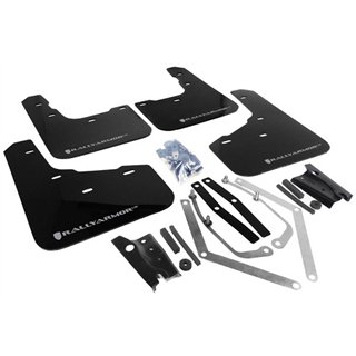RallyArmor | Mud flap Silver logo - Fiesta ST 2014-2019