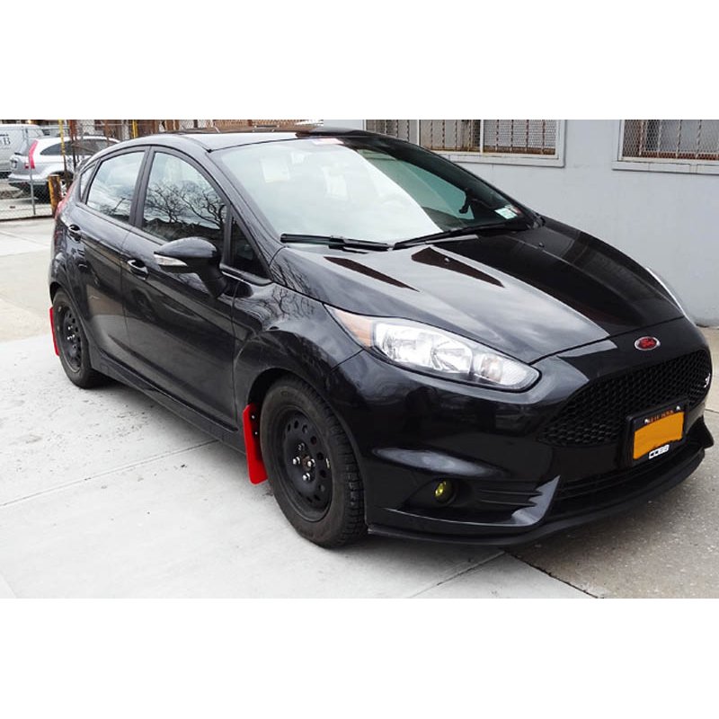 RallyArmor | Mud flap Silver logo - Fiesta ST 2014-2019