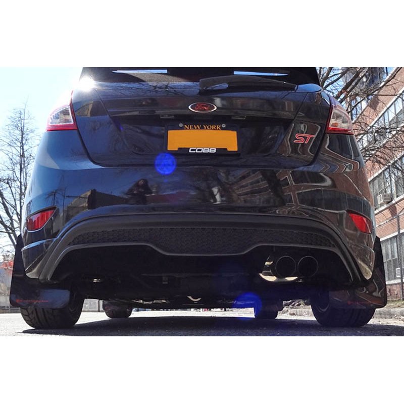 RallyArmor | Mud flap Silver logo - Fiesta ST 2014-2019