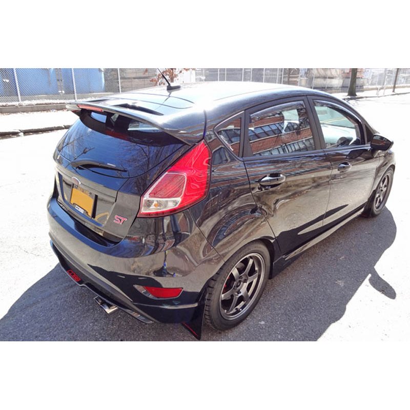 RallyArmor | Mud flap White logo - Fiesta ST 2014-2019