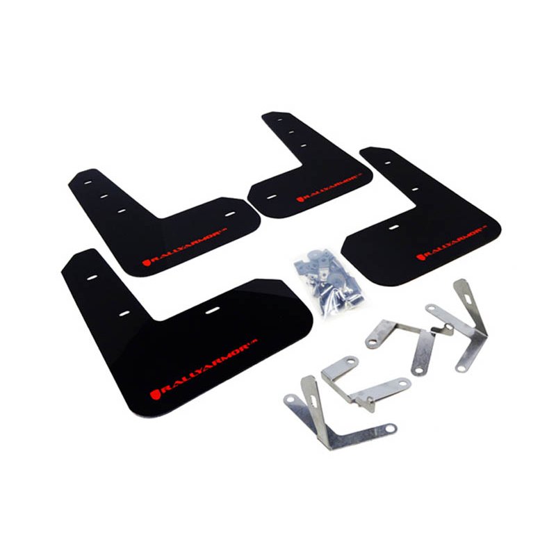 RallyArmor | Mud flap Red logo - BRZ / FR-S