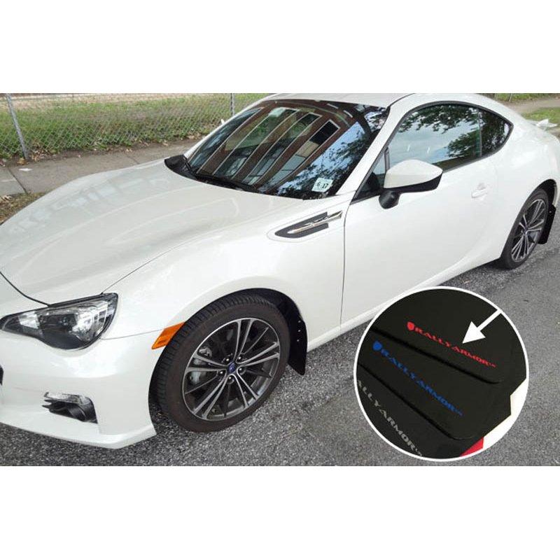 RallyArmor | Mud flap Red logo - BRZ / FR-S