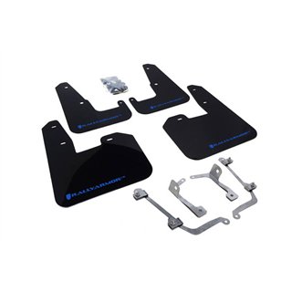 RallyArmor | Mud Flap Blue Logo - WRX Hatch 11-14 / STI Hatch 08-14