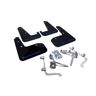 RallyArmor | Mud Flap Blue Logo - WRX / STI Sedan 2011-2014