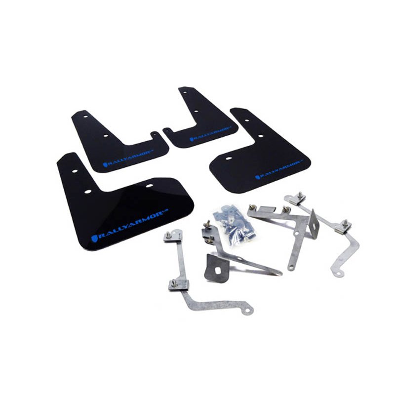 RallyArmor | Mud Flap Blue Logo - WRX / STI Sedan 2011-2014