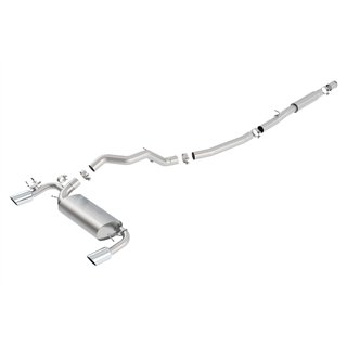 Borla | Cat-Back Exhaust S-Type - Focus 2.3T 2016-2018