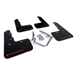 RallyArmor | Mud Flaps Red Logo - Civic Type R 2017-2021