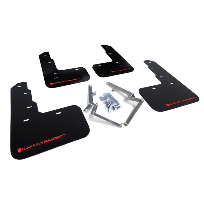 RallyArmor | Mud Flaps Red Logo - Civic Type R 2017-2021