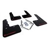 RallyArmor | Mud Flaps Red Logo - Civic Type R 2017-2021