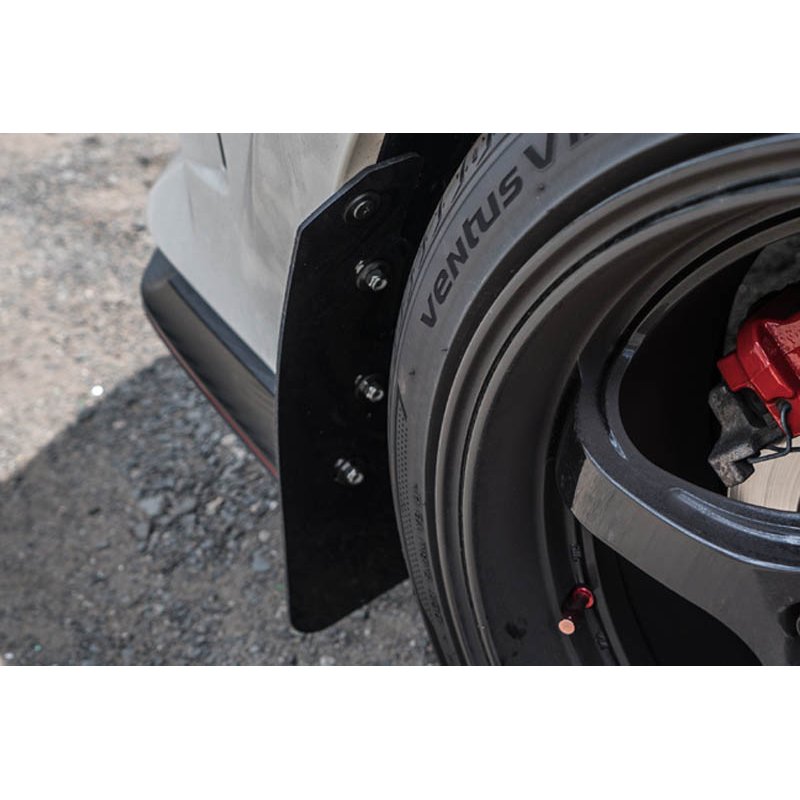 RallyArmor | Mud Flaps White Logo - Civic Type R 2017-2021