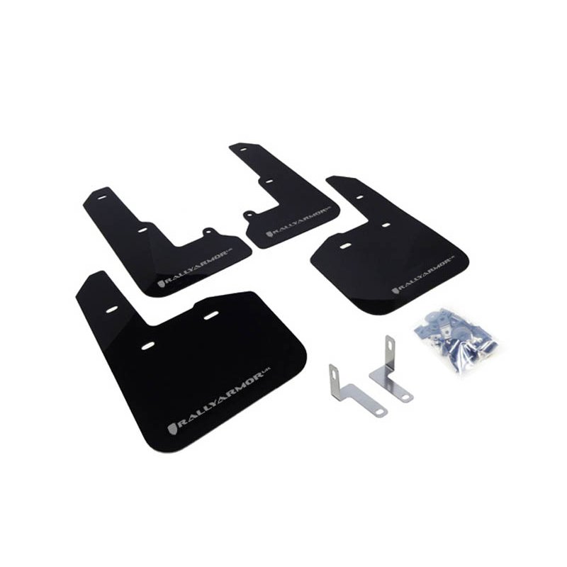 RallyArmor | Mud Flaps Silver Logo - Legacy 2015-2019