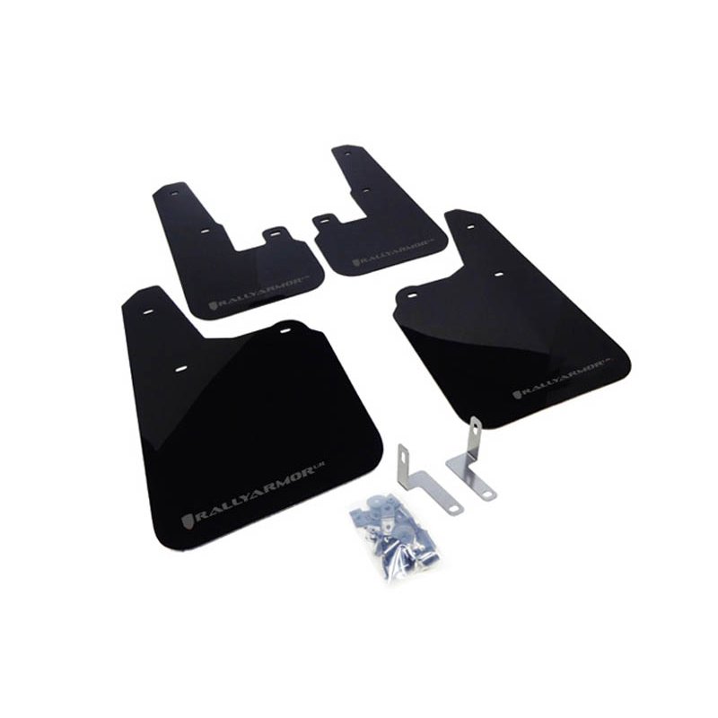 RallyArmor | Mud Flaps Grey Logo - Outback 2010-2014