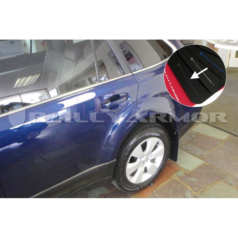 RallyArmor | Mud Flaps Grey Logo - Outback 2010-2014