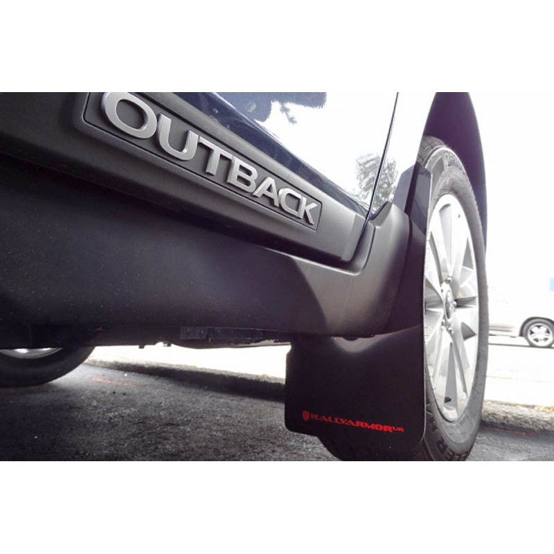 RallyArmor | Mud Flaps Red Logo - Outback 2015-2019