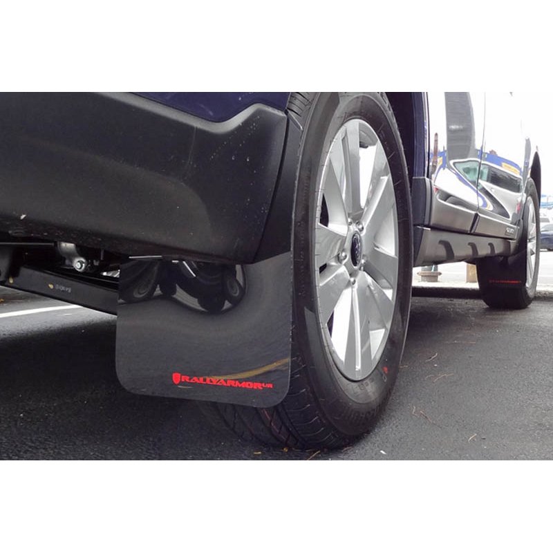 RallyArmor | Mud Flaps Red Logo - Outback 2015-2019