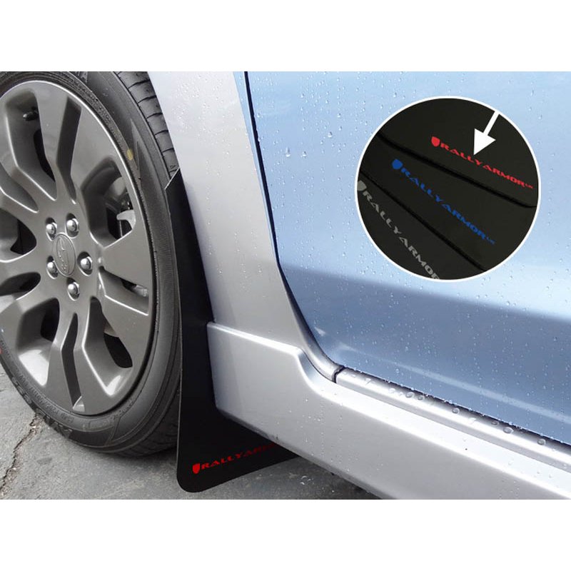 RallyArmor | Mud flap Red logo - Impreza Sedan / Hatch 2012-2016