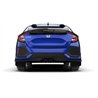 RallyArmor | Mud flap Blue logo - Civic Sport / Sport Touring Hatch 2017-2021