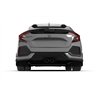 RallyArmor | Mud flap Grey logo - Civic Sport / Sport Touring Hatch 2017-2021