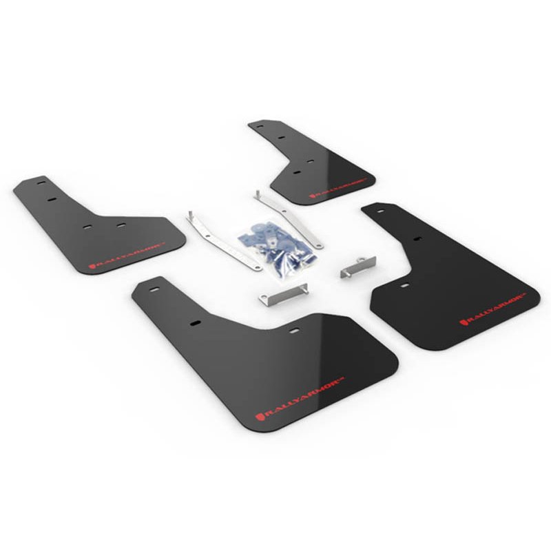 RallyArmor | Mud flap Red logo - Forester 2019-2021