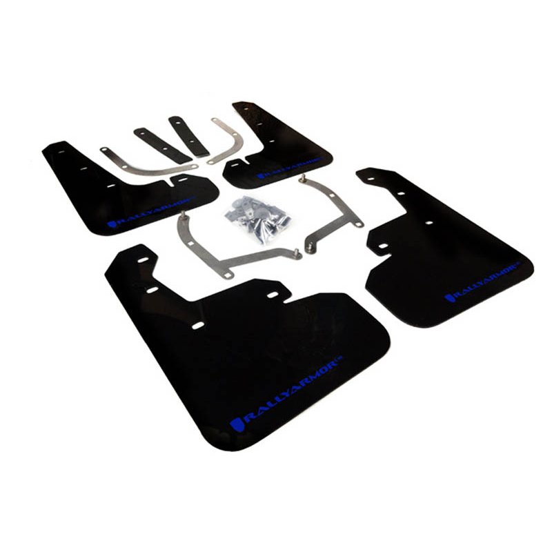 RallyArmor | Mud Flaps Blue logo - Impreza 4D/5D 2017-2023