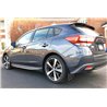 RallyArmor | Red Mud Flaps White logo - Impreza 4D/5D 2017-2023