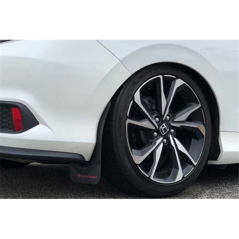 RallyArmor | Mud flap Red Logo - Civic / Touring / SI 2016-2021