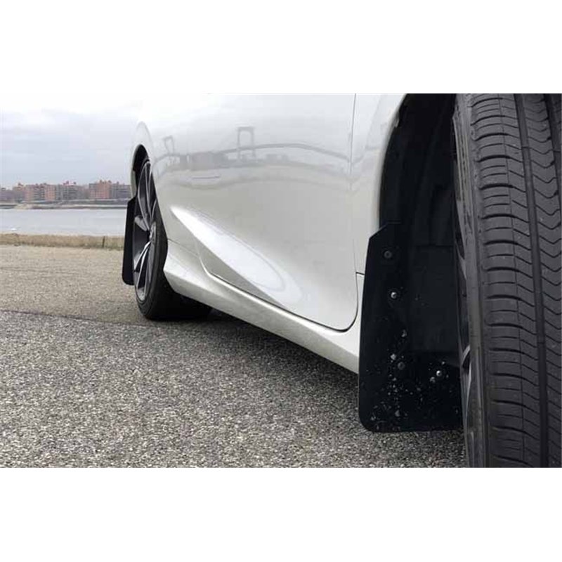 RallyArmor | Mud flap Dark Grey Logo - Civic / Touring / SI 2016-2021