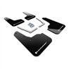RallyArmor | Mud flap White Logo - Civic / Touring / SI 2016-2021