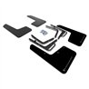 RallyArmor | Mud flap Dark Grey logo - Raptor 2017-2020