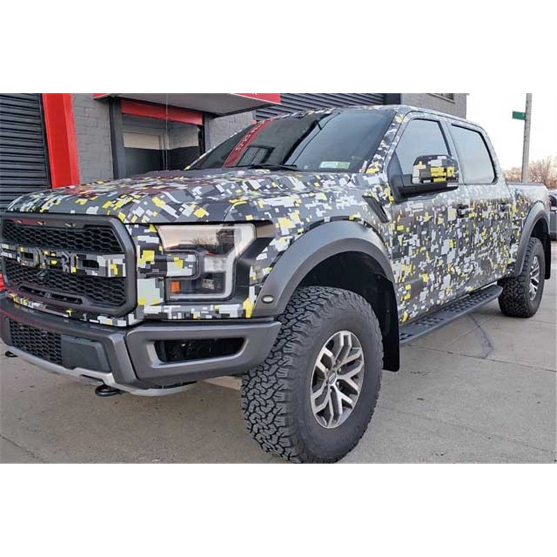 RallyArmor | Mud flap Dark Grey logo - Raptor 2017-2020