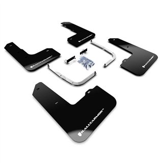 RallyArmor | Mud flap White Logo - Veloster N 2019-2022