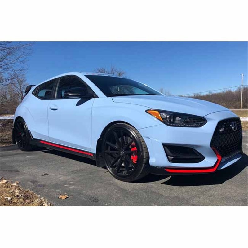 RallyArmor | Mud flap Red Logo - Veloster N 2019-2022