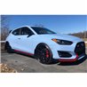 RallyArmor | Mud flap Red Logo - Veloster N 2019-2022
