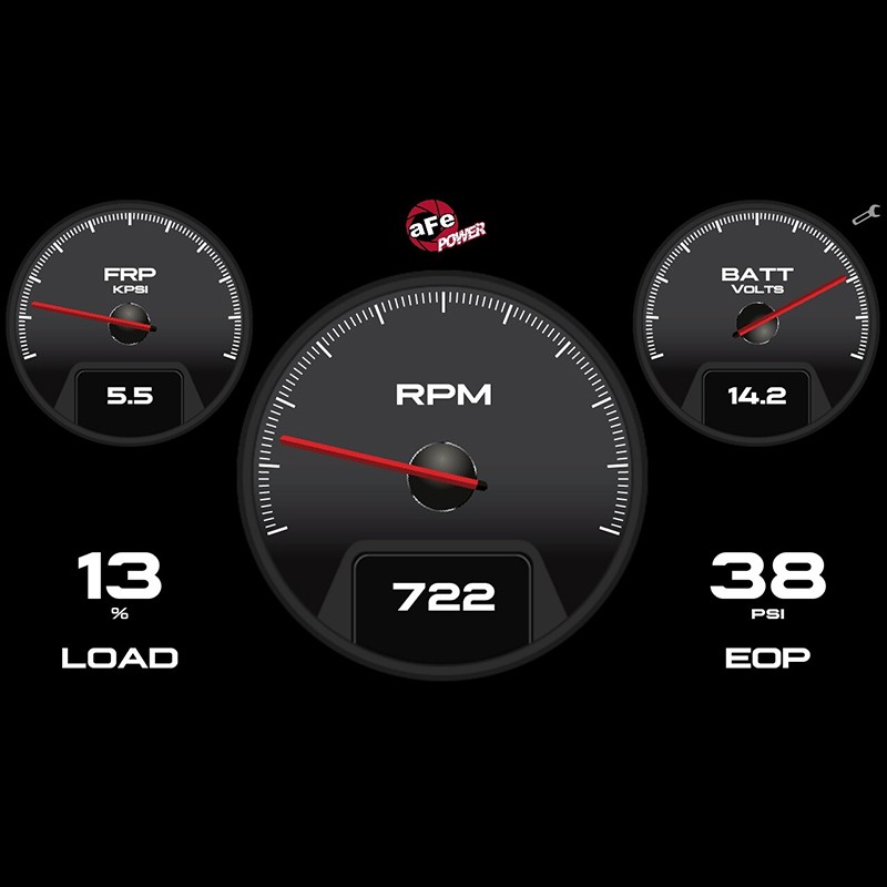 aFe Power | AGD 5-1/2 IN Digital Gauge Display Monitor - Chevrolet / Dodge / Ford / GMC 2008-2023